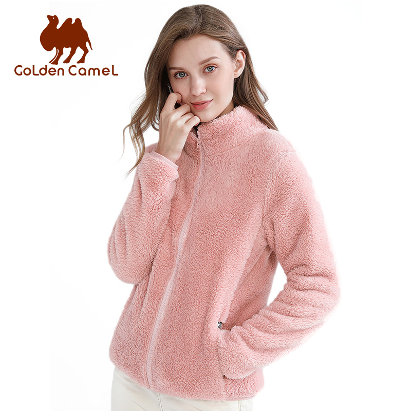 Outdoor Sport Coat - GOLDEN CAMEL Fleece Jackets Plus Fleece