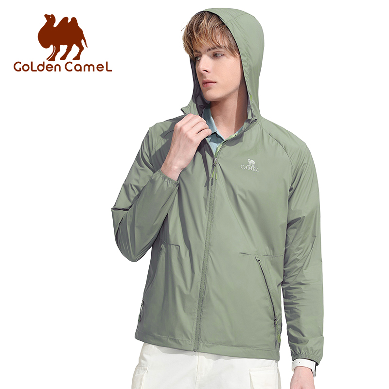 Outdoor Sport Coat - GOLDEN CAMEL Men's Sunscreen Clothes Shirts