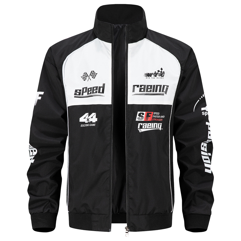 US Size Autumn Moto Racing Jac - Outdoor Sport Coat 评论和价格