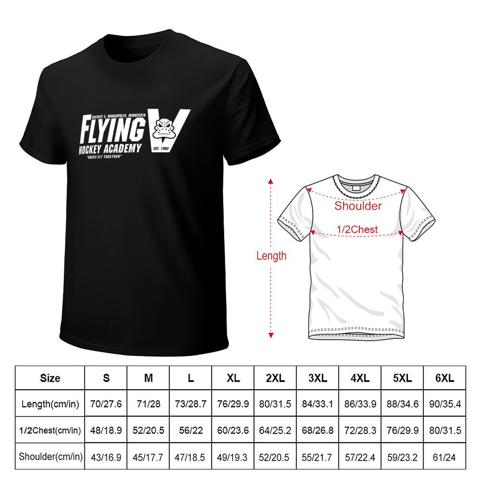 Flying V Hockey Academy T-Shir - Academy Sports Outdoor 评论和价格