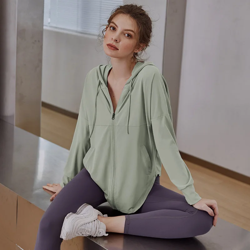 New Women Fitness Jacket Breat - Outdoor Sport Coat 评论和价格