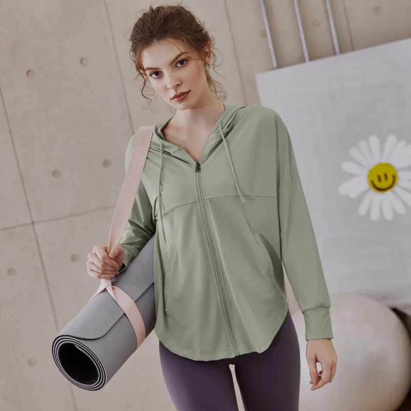 New Women Fitness Jacket Breat - Outdoor Sport Coat 评论和价格
