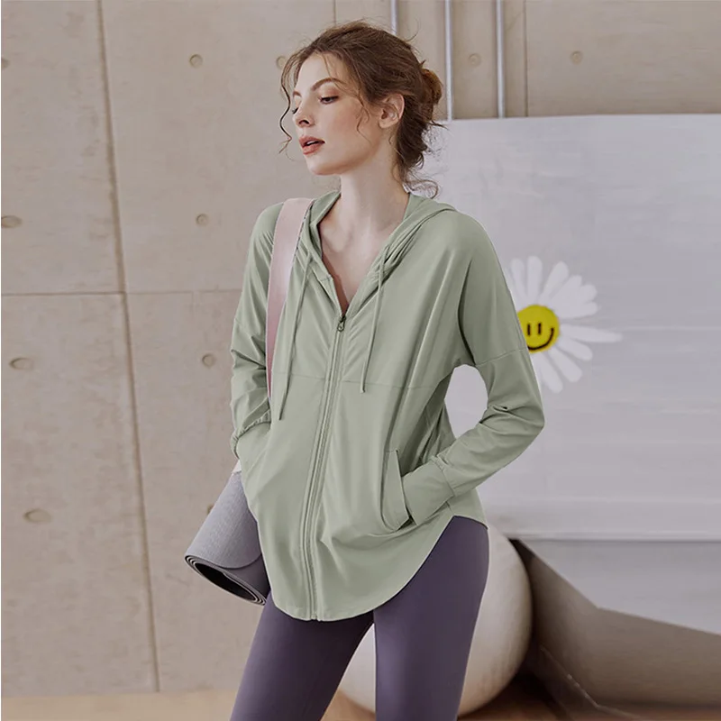 New Women Fitness Jacket Breat - Outdoor Sport Coat 评论和价格