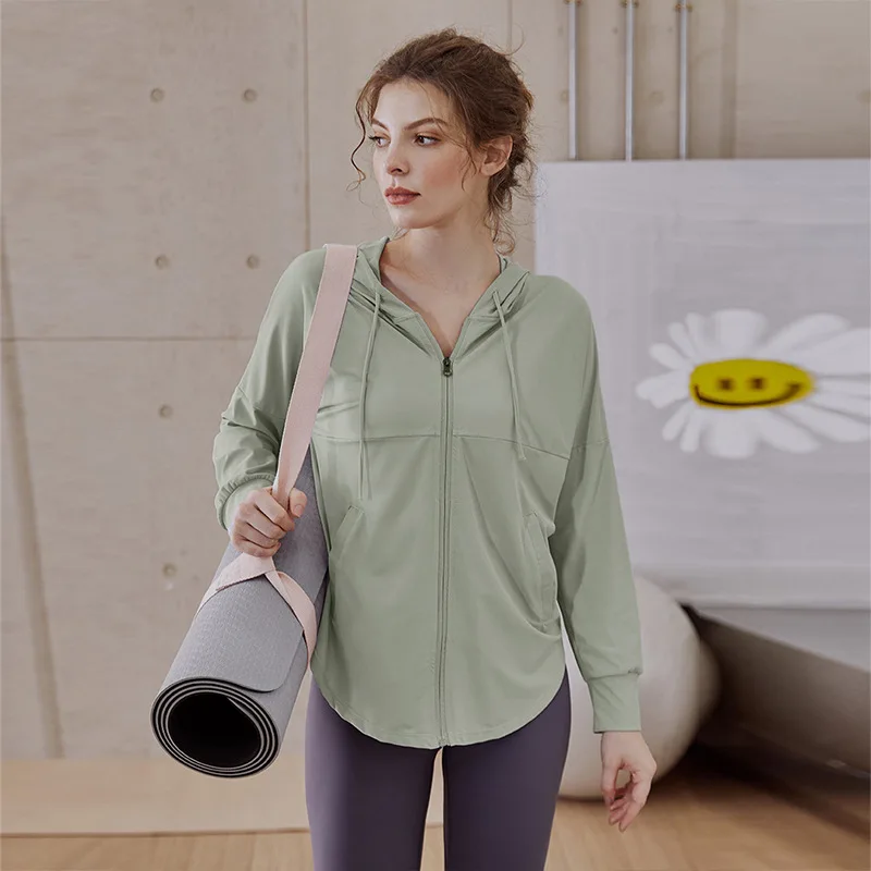 New Women Fitness Jacket Breat - Outdoor Sport Coat 评论和价格