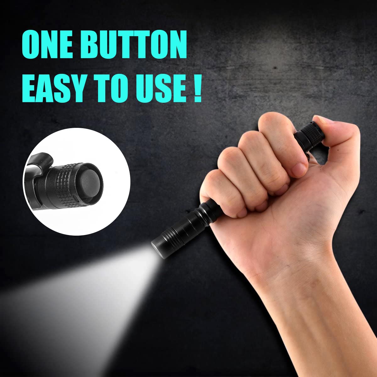 Portable Mini LED Pen Flashlig - Outdoor Sport Gear 评论和价格
