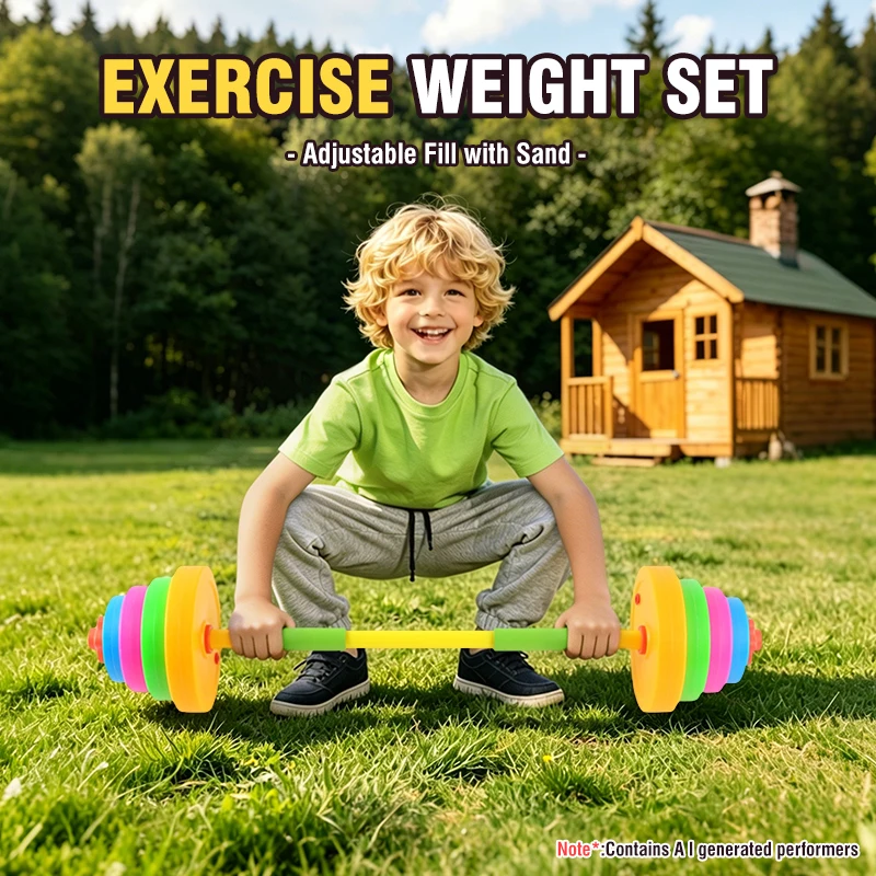 Adjustable Kids Dumbbell Barbe - Outdoor Sport Field 评论和价格