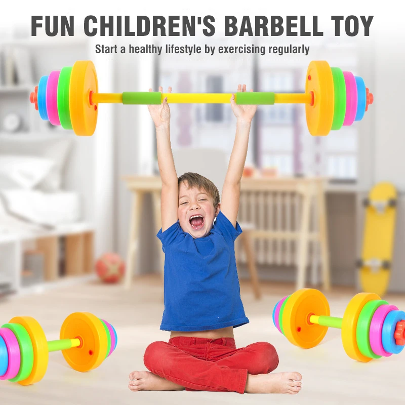 Adjustable Kids Dumbbell Barbe - Outdoor Sport Field 评论和价格